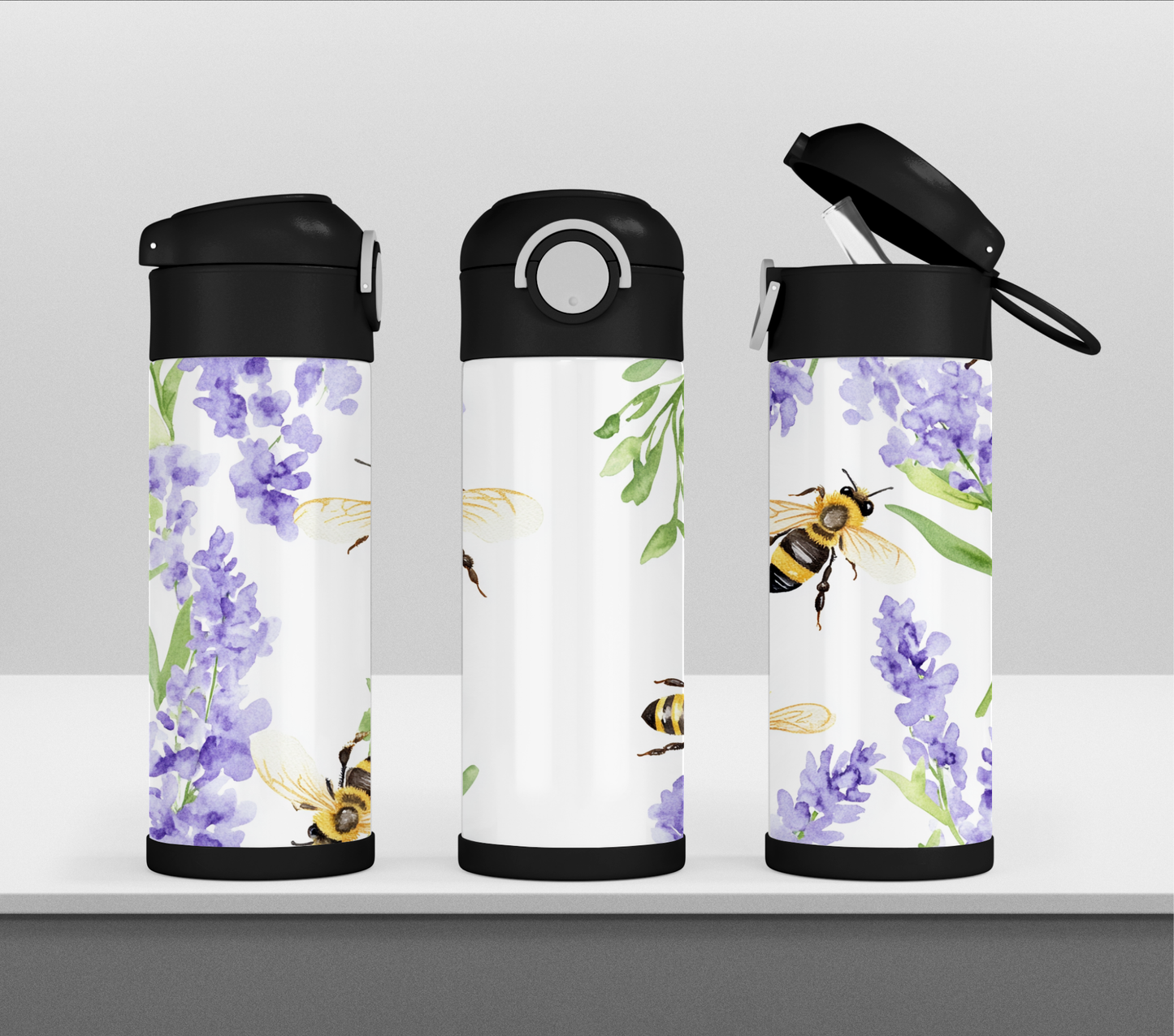 Bees and flowers