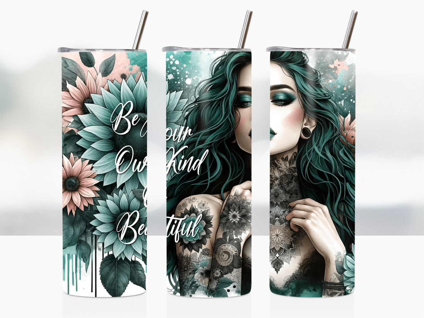 Affirmations 20oz Tumbler Transfers