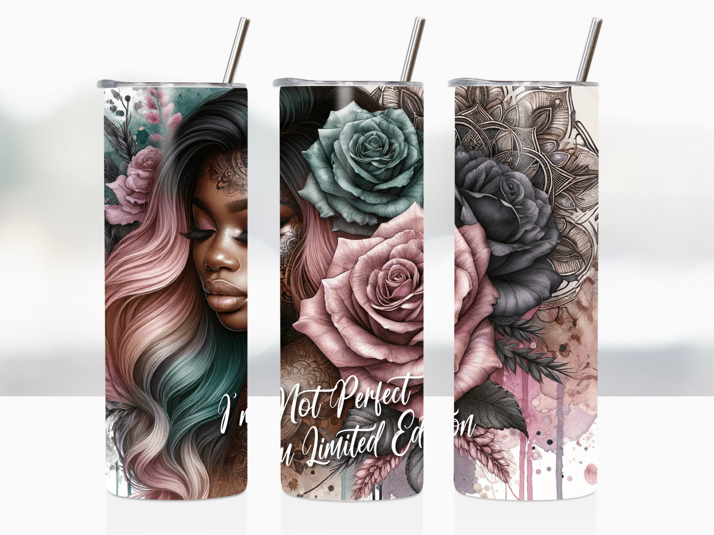 Affirmations 20oz Tumbler Transfers