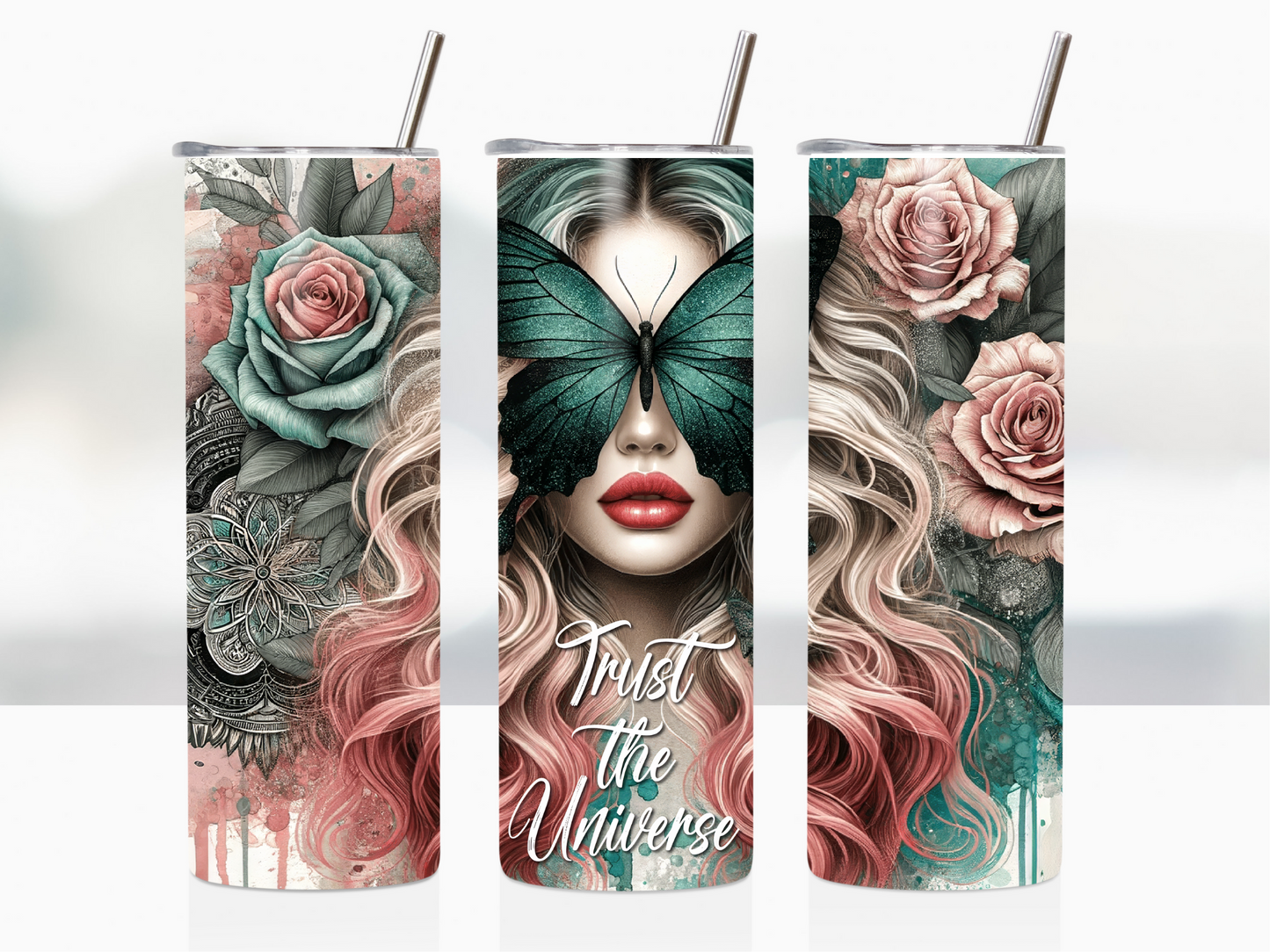 Affirmations 20oz Tumbler Transfers