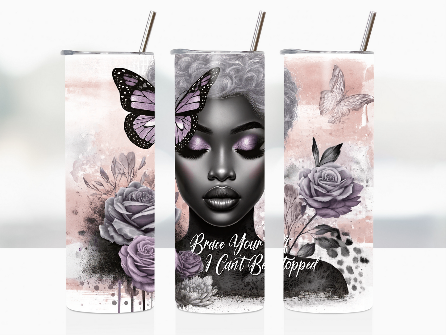 Affirmations 20oz Tumbler Transfers