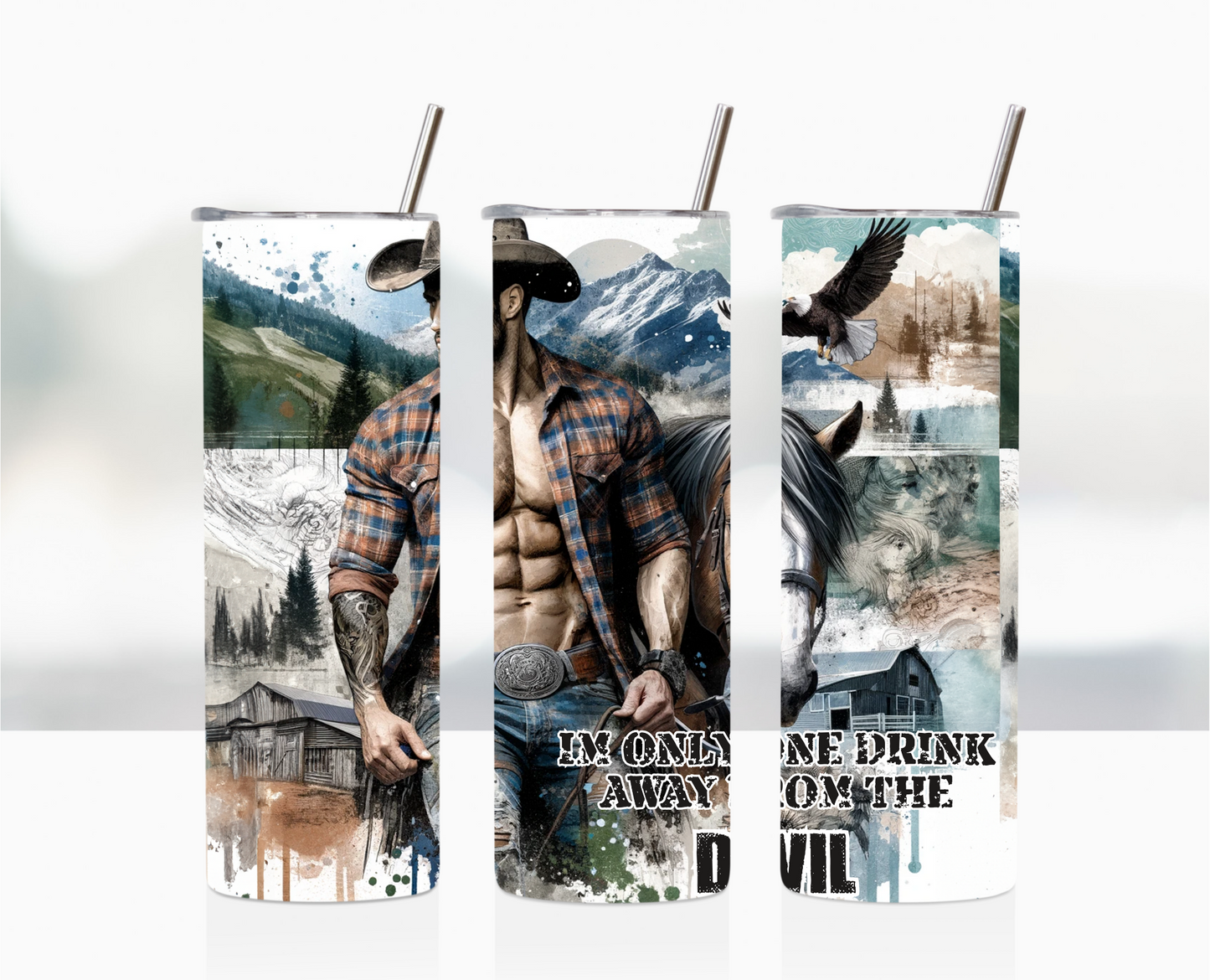 20oz Tumbler MIXED designs