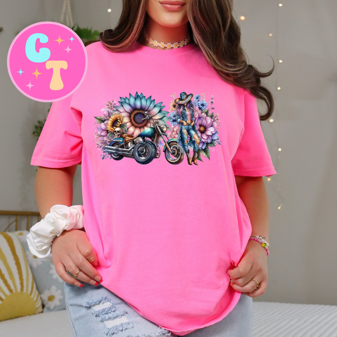 Biker Cowgirl