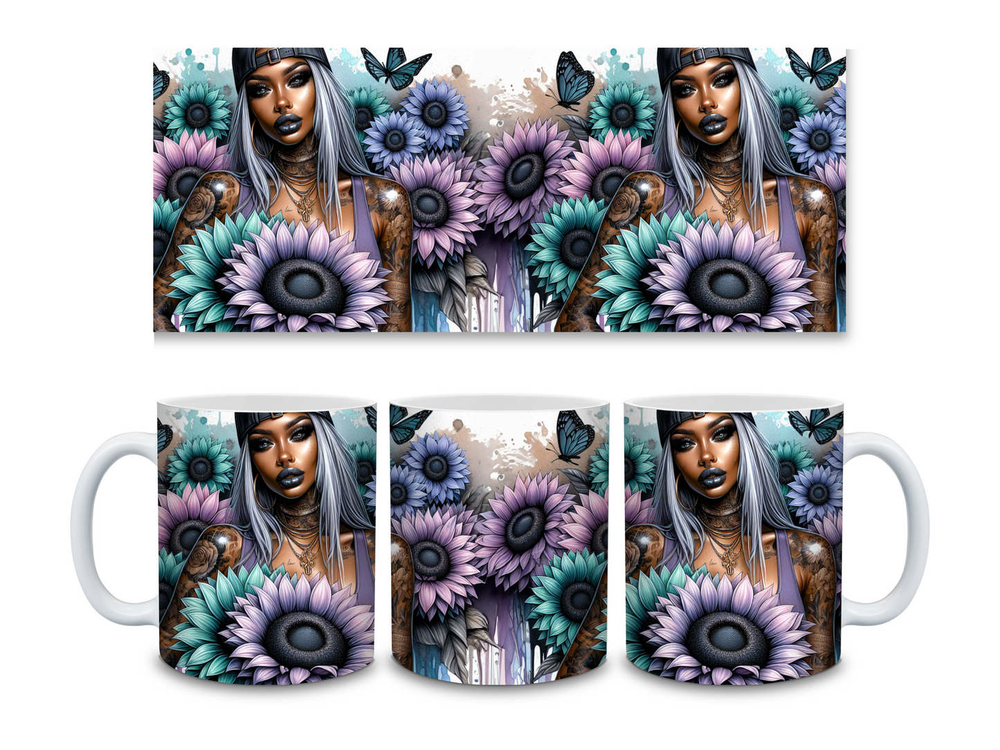 Sunflower Purple/Aqua