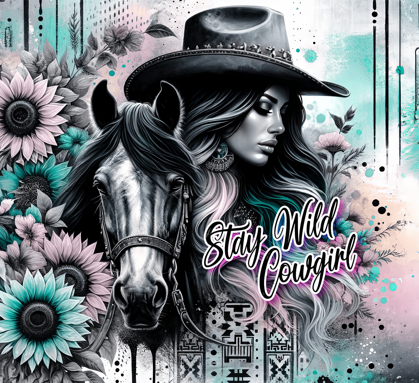 Cowgirl Pastel 16