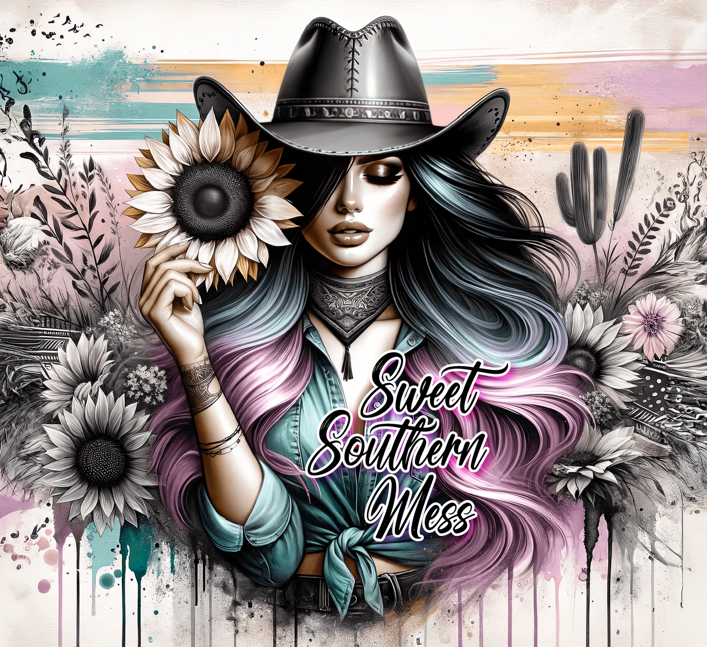 Cowgirl Pastel 19