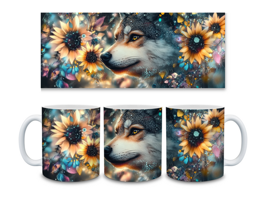 Sunflower wolf