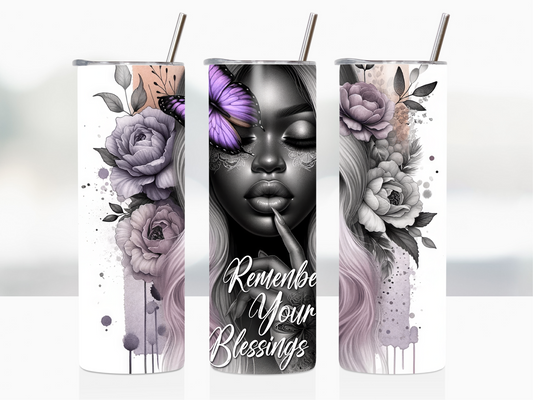 Affirmations 20oz Tumbler Transfers