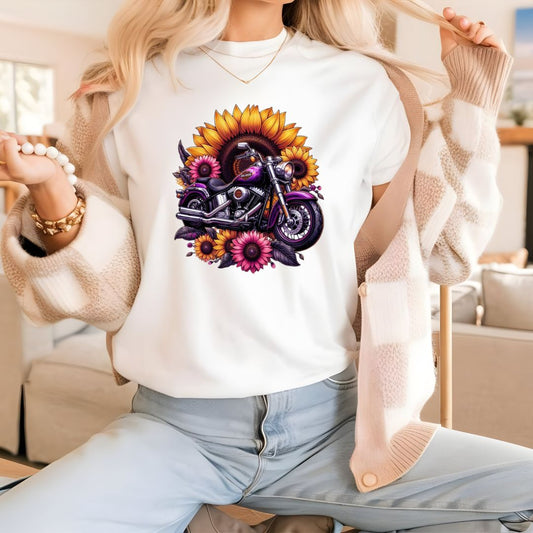 Biker Sunflower