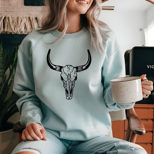 Bull skull