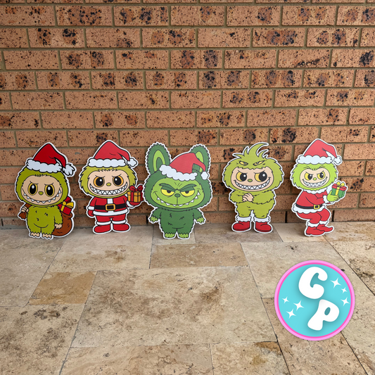 Labubu Grinch