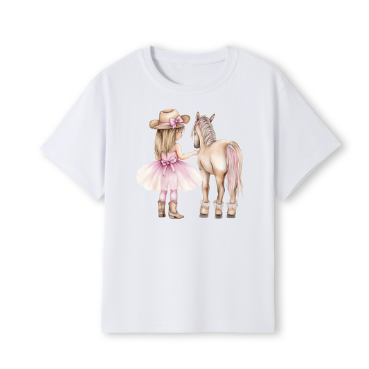 Girl and her pony