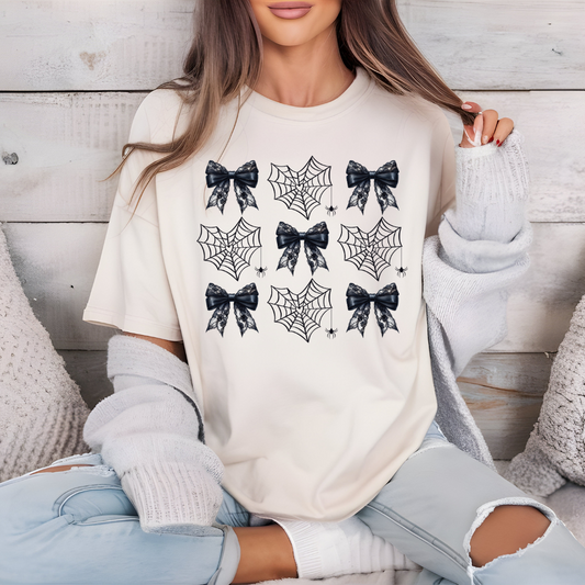 Bows and spiderwebs