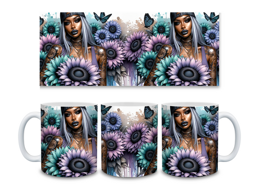 Sunflower Purple/Aqua