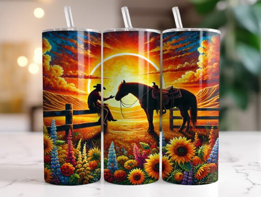 Cowboy Sunset